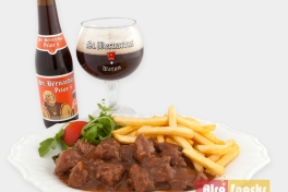 Carbonnade St. Bernardus avec joues de porc